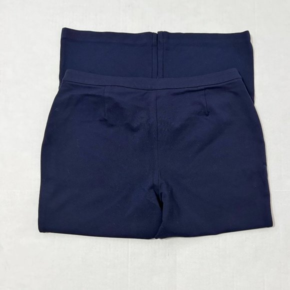 Vince Camuto NWOT Sz L Navy Elasticized Waist Pull On Pants - Picture 7 of 8